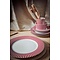 PIP Studio PIP-Studio - Plate Royal Stripes Dark Pink 26.5cm - 51.001.347