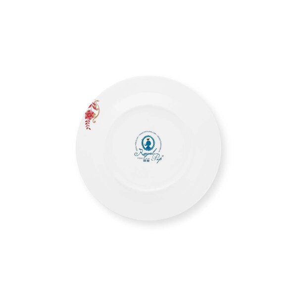 PIP Studio PIP-Studio - Plate Royal Stripes Dark Pink 26.5cm - 51.001.347