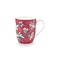 PIP Studio PIP-Studio - Mug Small Flower Festival Scallop Dark Pink 145ml - 51.002.321