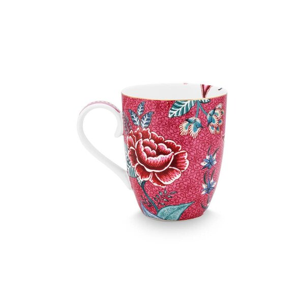 PIP Studio PIP-Studio - Mug Large Flower Festival Dark Pink - 51.002.323