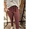WENDY TRENDY WENDY TRENDY - Jogging Broek met opgestikte zakken - Burgunder359 - 68139D