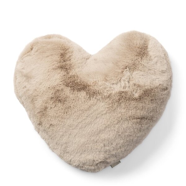 RIVIÈRA MAISON RIVIÈRA MAISON - Heather Alba Heart Faux Fur Box Pillow - 584520