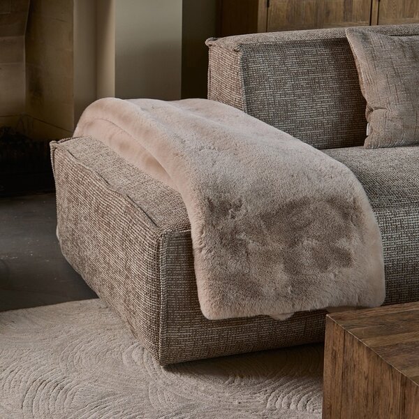 RIVIÈRA MAISON RIVIÈRA MAISON - Heather Alba Faux Fur Throw 180x130 - 584540