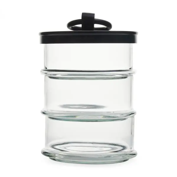 RIVIÈRA MAISON RIVIÈRA MAISON - Cordoba Triple Storage Jar black - 460640
