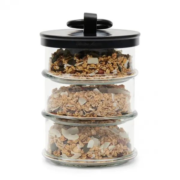 RIVIÈRA MAISON RIVIÈRA MAISON - Cordoba Triple Storage Jar black - 460640