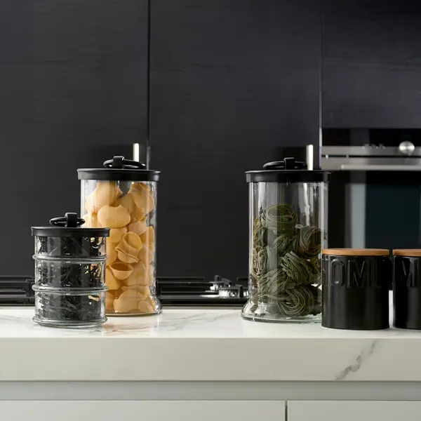 RIVIÈRA MAISON RIVIÈRA MAISON - Cordoba Triple Storage Jar black - 460640
