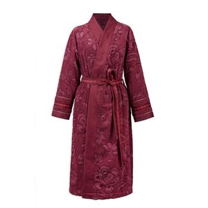 Jasmin Jacquard Bathrobe D.Pink
