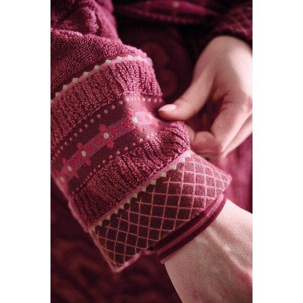 PIP Studio PIP-Studio - Jasmin Jacquard Bathrobe - D.Pink