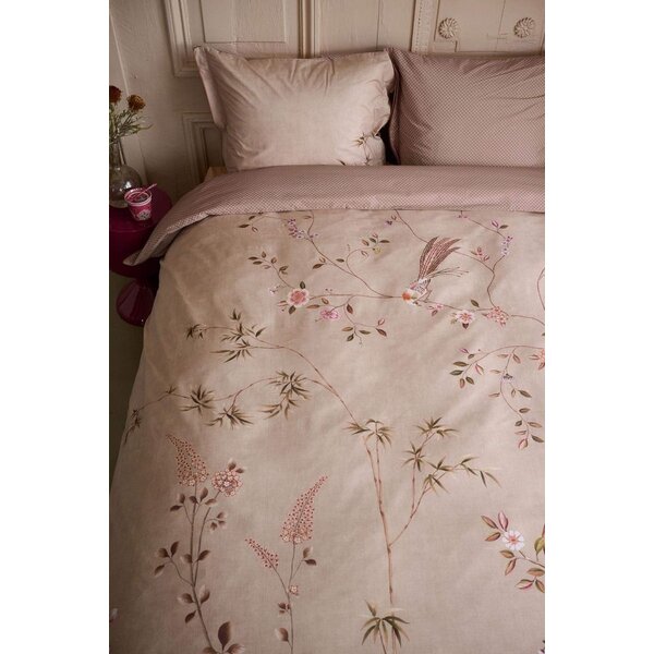 PIP Studio Pip Studio - Parure de couette Bamboo Blossom Kaki