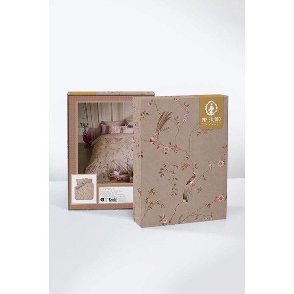 PIP Studio Pip Studio - Dekbedovertrek Set Bamboo Blossom Khaki