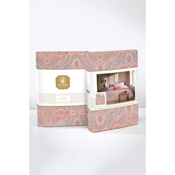 PIP Studio PIP STUDIO - Parure de lit rose clair à motif fleur de lune