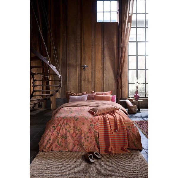 PIP Studio PIP STUDIO - Dekbedovertrekset Coco Flower Koraal