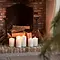 RIVIÈRA MAISON RIVIÈRA MAISON - Monogram PillarCandle white9,5x15 - 569580
