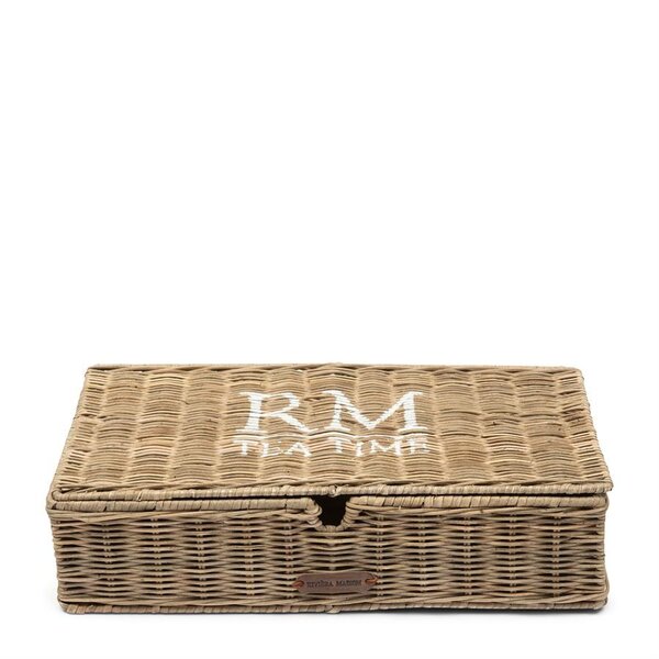 RIVIÈRA MAISON RIVIÈRA MAISON - Rustic Rattan Tea Time Tea Box - 591040