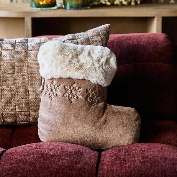 RIVIÈRA MAISON RIVIÈRA MAISON - ChristmasStocking FauxFur BoxPillow - 583640