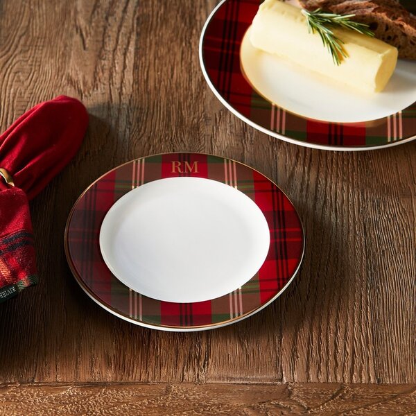 RIVIÈRA MAISON RIVIÈRA MAISON - RM Classic Tartan Breakfast Plate - 564870