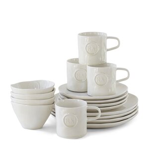 Portofino Dinnerware Set of 16 white