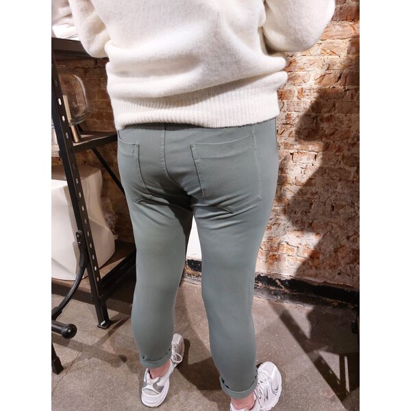 WENDY TRENDY WENDY TRENDY - Jogginghose mit Seitentaschen - HELLGRÜN - 012 - 66055D