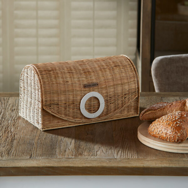 RIVIÈRA MAISON RIVIÈRA MAISON - Rustic Rattan Benoa Bread Box - 562050