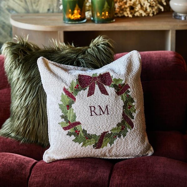 RIVIÈRA MAISON RIVIÈRA MAISON - Christmas Wreath Pillow Cover 50x50 - 582050