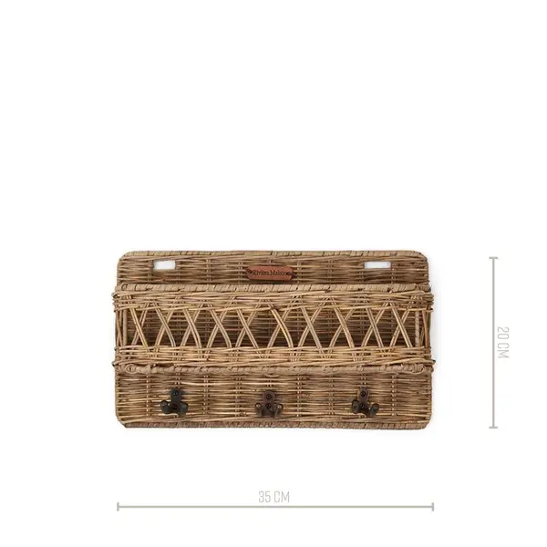 RIVIÈRA MAISON RIVIÈRA MAISON - Rustic Rattan Hold My Keys Holder - 442880