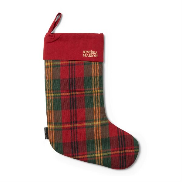 RIVIÈRA MAISON RIVIÈRA MAISON - RM Classic Tartan ChristmasStocking - 590140