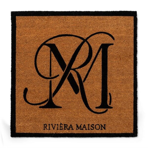 RIVIÈRA MAISON RIVIÈRA MAISON - Elegant Doormat 80x80 - 582090