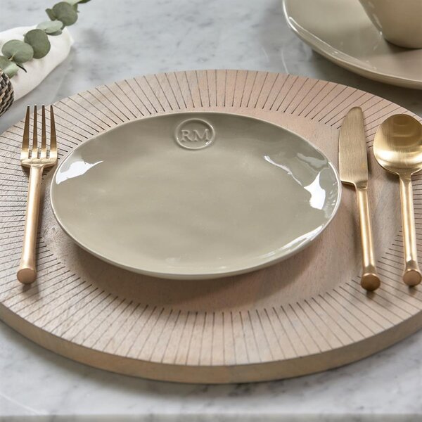 RIVIÈRA MAISON RIVIÈRA MAISON - Portofino Breakfast Plate flax - 556810