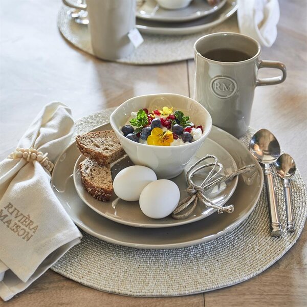 RIVIÈRA MAISON RIVIÈRA MAISON - Portofino Breakfast Plate flax - 556810