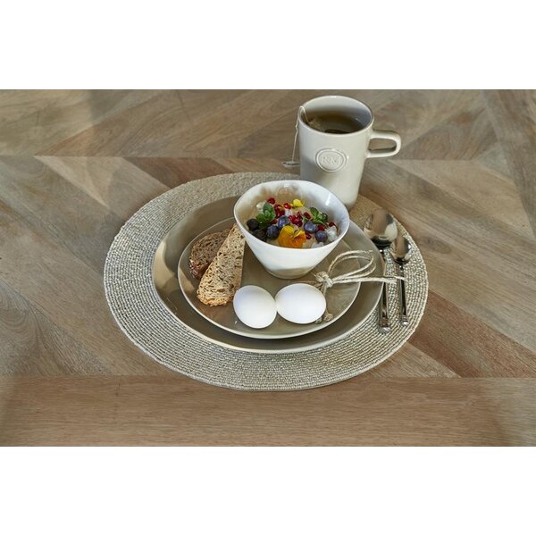 RIVIÈRA MAISON RIVIÈRA MAISON - Portofino Breakfast Plate flax - 556810