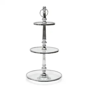 Berkeley Glass Cake Stand 3 Levels - 133950