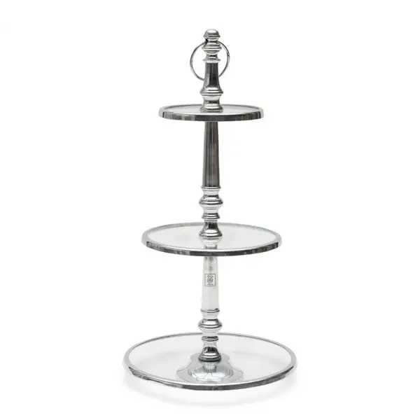 RIVIÈRA MAISON RIVIÈRA MAISON - Berkeley Glass Cake Stand 3 Levels - 133950