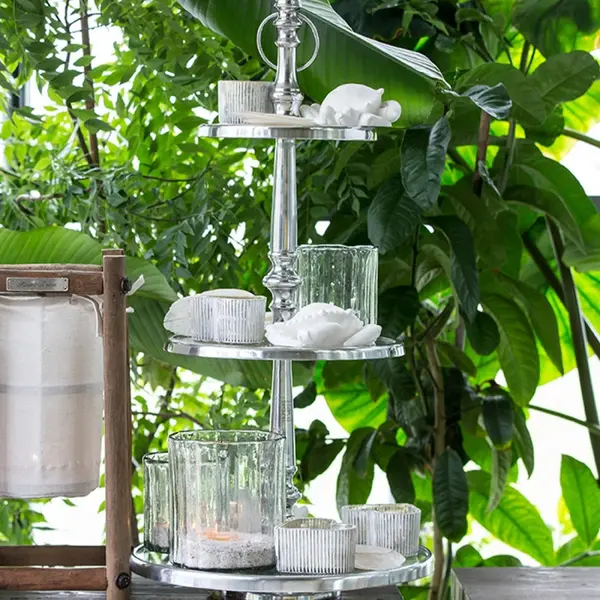 RIVIÈRA MAISON RIVIÈRA MAISON - Berkeley Glass Cake Stand 3 Levels - 133950