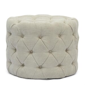 Opera Footstool Anitque White - 30401001