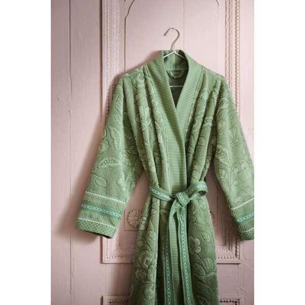 PIP Studio PIP-Studio - Jasmin Jacquard Bathrobe - Green
