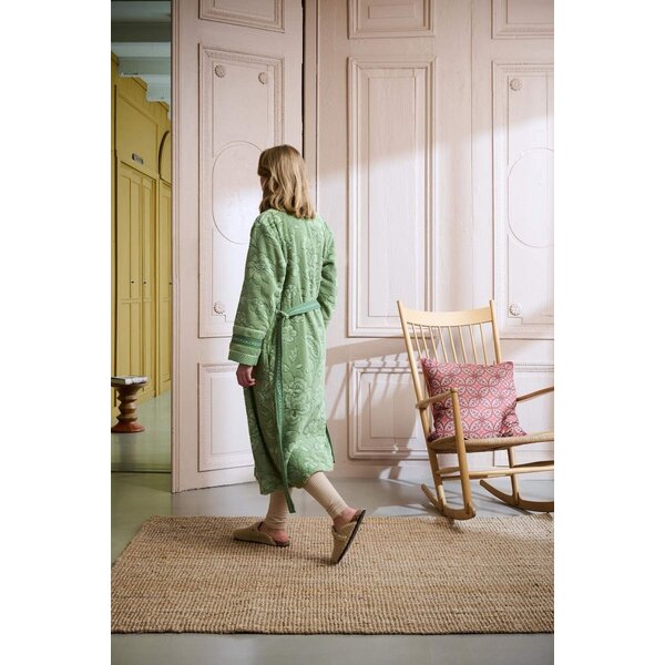 PIP Studio PIP-Studio - Jasmin Jacquard Bathrobe - Green
