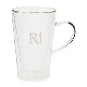 RM Double Wall Monogram Glass XL - 574910