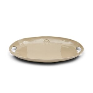 Portofino Serving Plate flax
