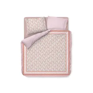 Kairi Bloom Duvet Cover Percale - Light Pink