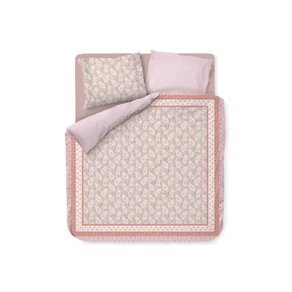 PIP Studio Pip Studio - Kairi Bloom Duvet Cover Percale - Light Pink - 335860