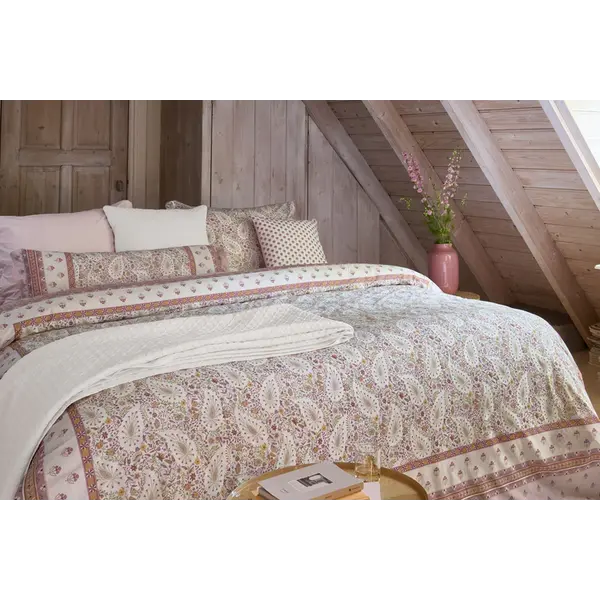 PIP Studio Pip Studio - Kairi Bloom Duvet Cover Percale - Light Pink - 335860
