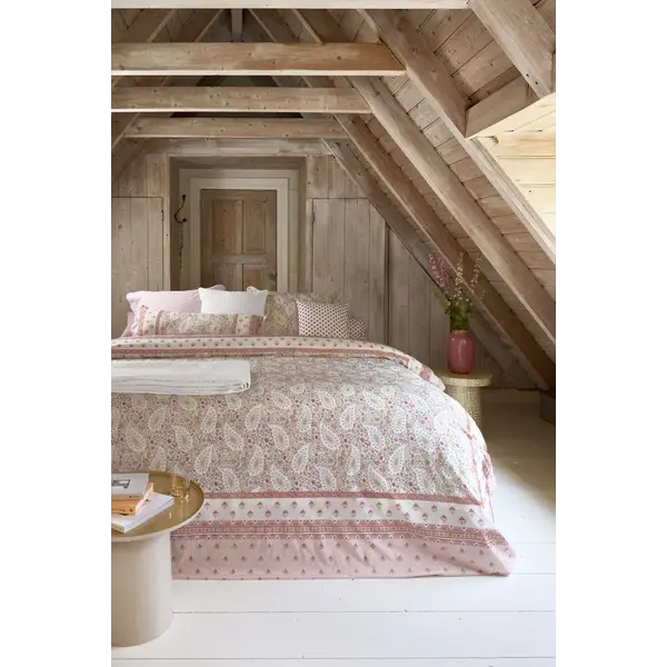 PIP Studio Pip Studio - Kairi Bloom Duvet Cover Percale - Light Pink - 335860