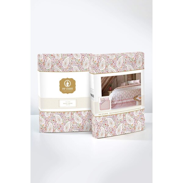 PIP Studio Pip Studio - Kairi Bloom Duvet Cover Percale - Light Pink - 335860