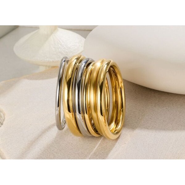 Sweet7 Luxe goudkleurige armband