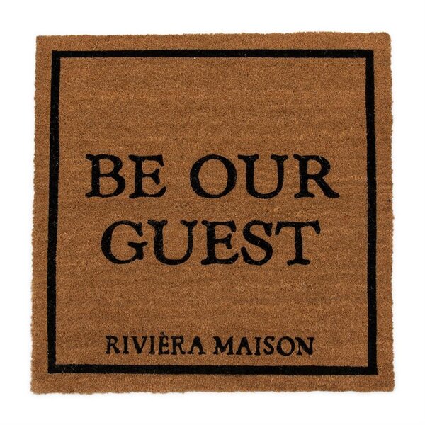 RIVIÈRA MAISON RIVIÈRA MAISON - RM Doormat Guest 80x80 - 491230