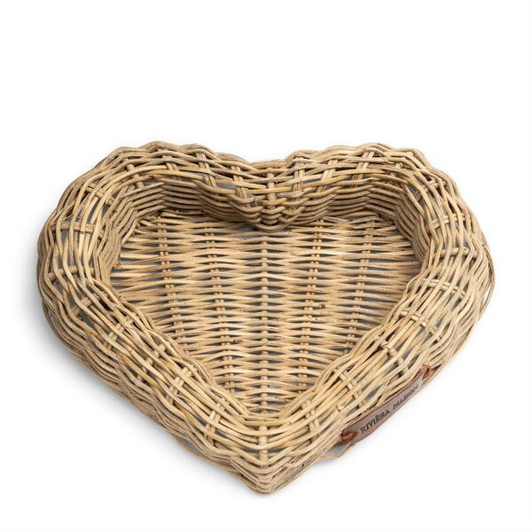 RIVIÈRA MAISON RIVIÈRA MAISON - RusticRattan Loving Heart MiniTray - 586010