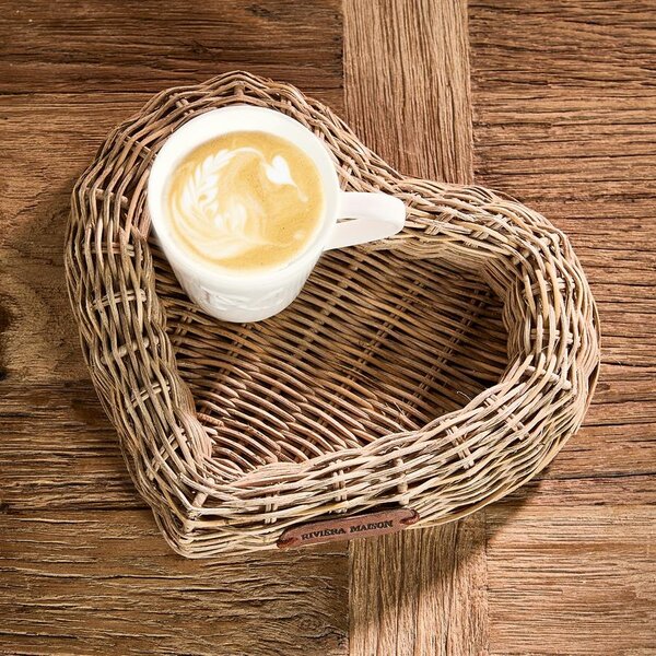 RIVIÈRA MAISON RIVIÈRA MAISON - RusticRattan Loving Heart MiniTray - 586010