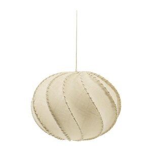 Lumea Hängelampe L - Naturstoff-Lampe