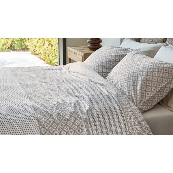 RIVIÈRA MAISON Parure de Lit Francesco Rivièra Maison – 100% Coton Sable