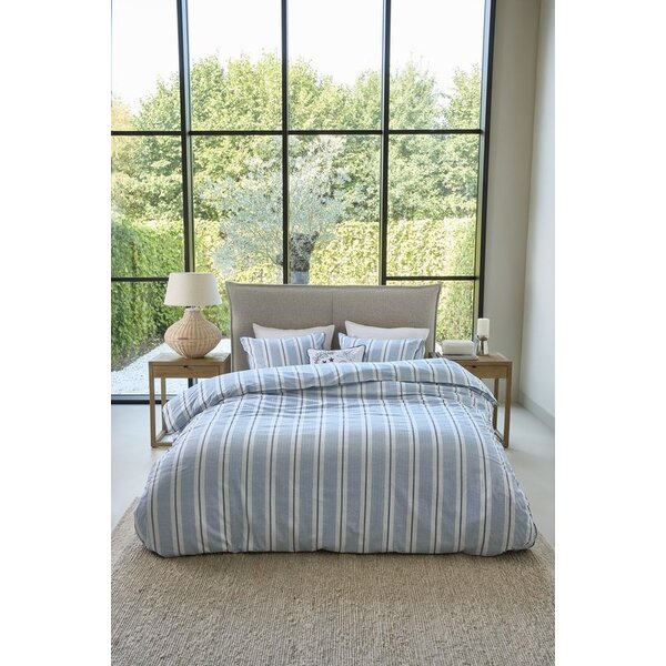 RIVIÈRA MAISON Rivièra Maison Silvan Blue Bettwäsche – 100% Baumwolle